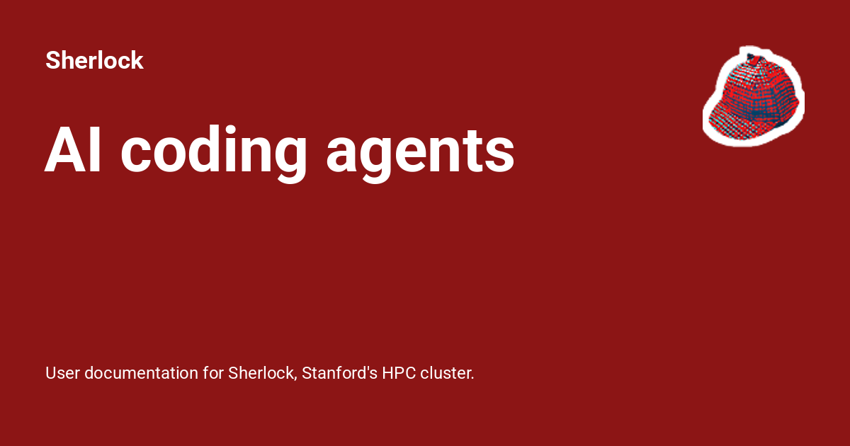 AI coding agents - Sherlock
