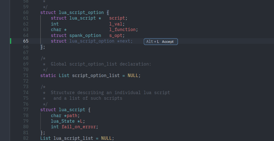 Zed inline edit prediction powered by Ollama